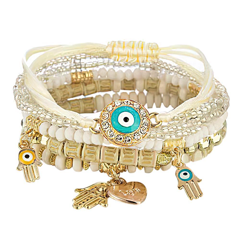 Bohemia Style Stacking Bracelets Special Summer Gifts - yournamenecklaceau
