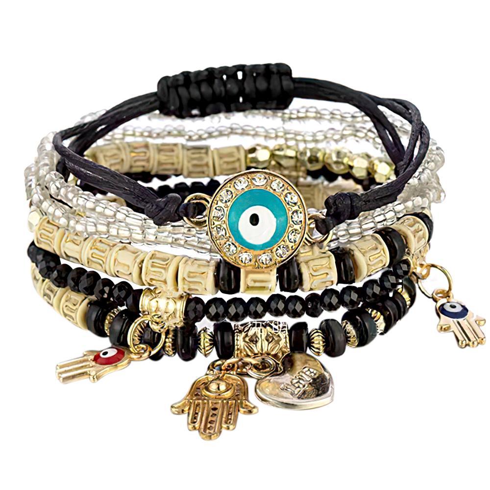 Bohemia Style Stacking Bracelets Special Summer Gifts - yournamenecklaceau