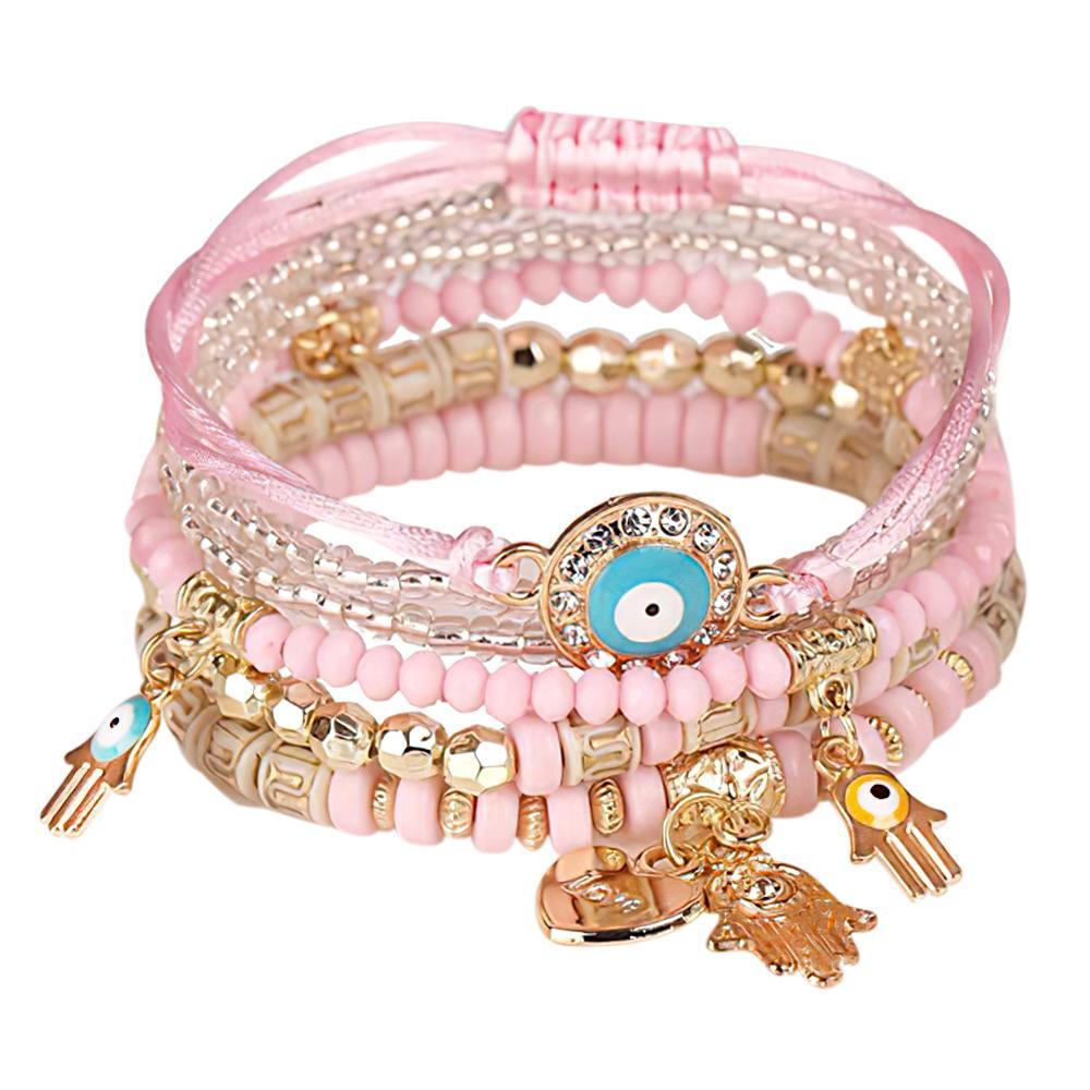 Bohemia Style Stacking Bracelets Special Summer Gifts - yournamenecklaceau