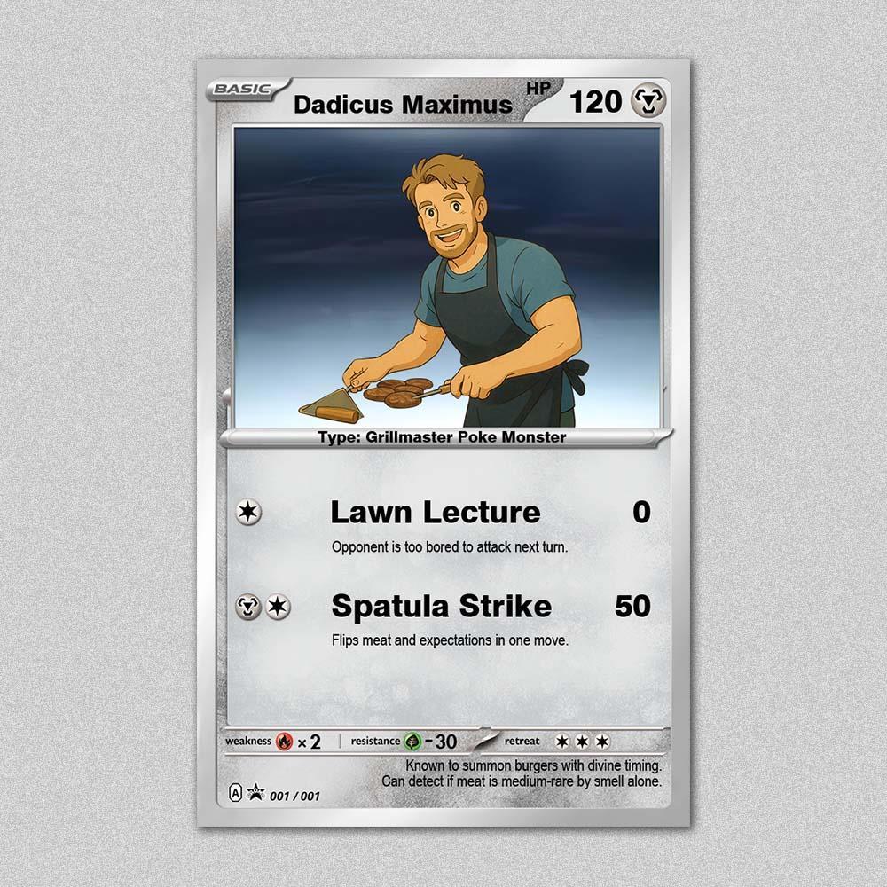 Custom Trading Card for Kids – Personalized Cartoon Gift from Photo – Fun Gift for Boys - NameNecklaceAU