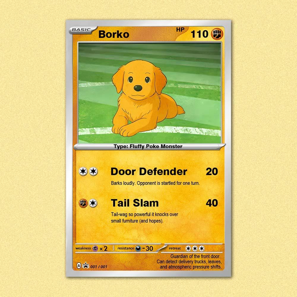 Custom Trading Card for Kids – Personalized Cartoon Gift from Photo – Fun Gift for Boys - NameNecklaceAU