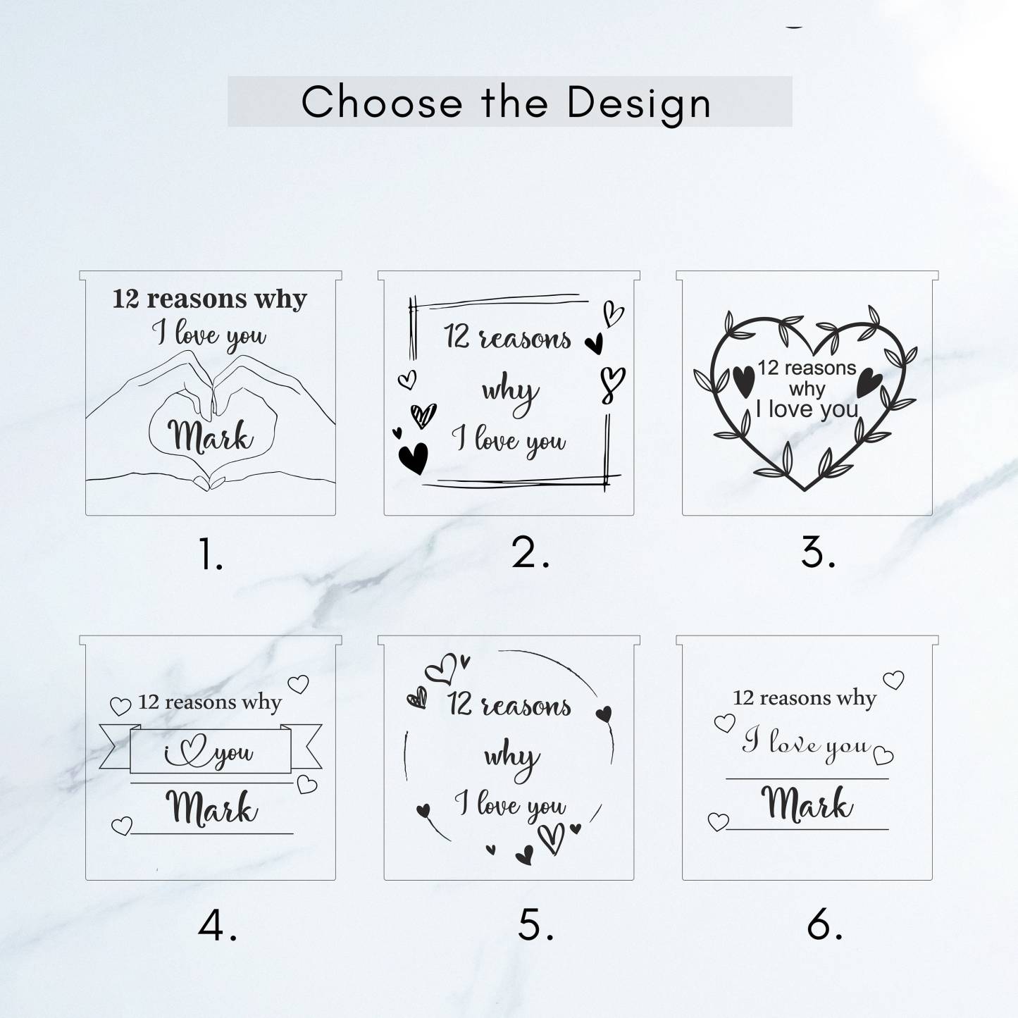 Personalised Wooden Jigsaw Puzzle 12 Reasons Why I Love You Customised Picture Wood Puzzle with 12 Reasons Love Message Valentine's Day Gift - NameNecklaceAU