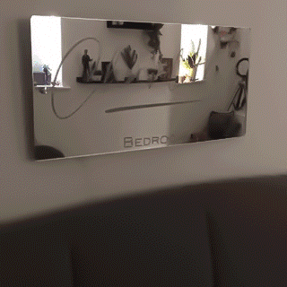 Personalised Name Mirror - Light Up Mirror - yournamenecklaceau