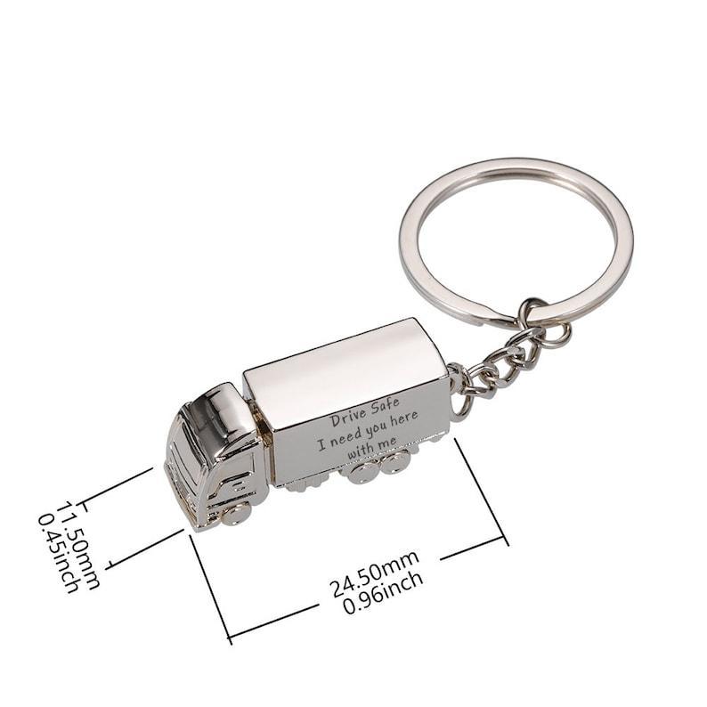 Drive safe, I need you here with me, Drive Safe Keychain, Personalized Keyring For Boyfriend, Anniversary Gift, Christmas Gift For Boyfriend - NameNecklaceAU
