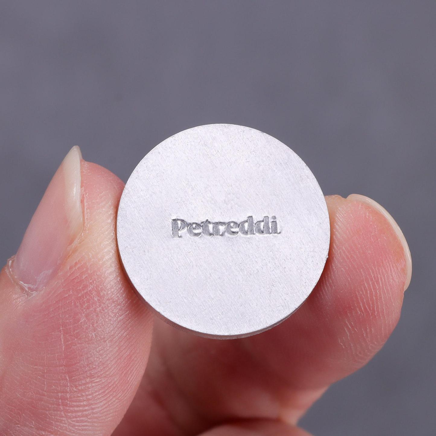 Personalized Text Steel Stamp Custom Name Micro Steel Stamp Custom Text Stamp Marking Tool Gift for Crafter - NameNecklaceAU