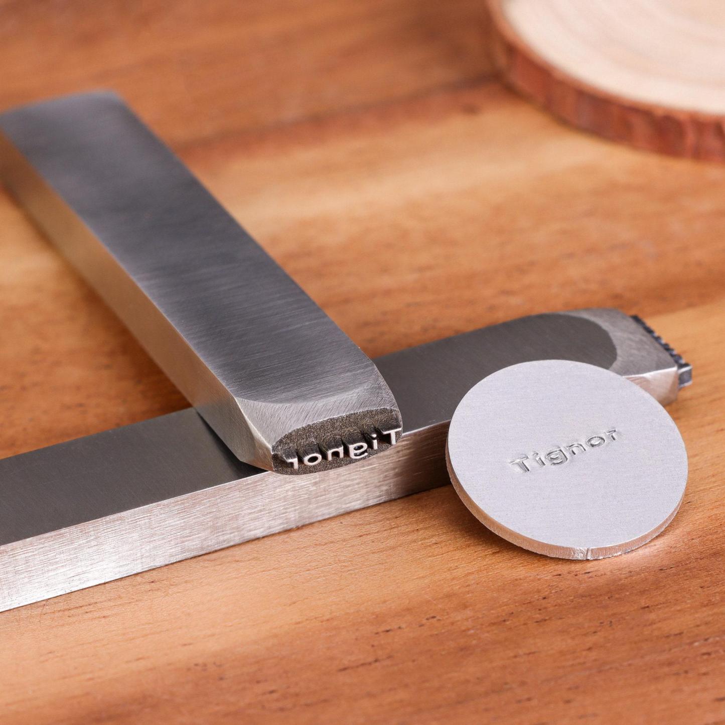 Personalized Text Steel Stamp Custom Name Micro Steel Stamp Custom Text Stamp Marking Tool Gift for Crafter - NameNecklaceAU