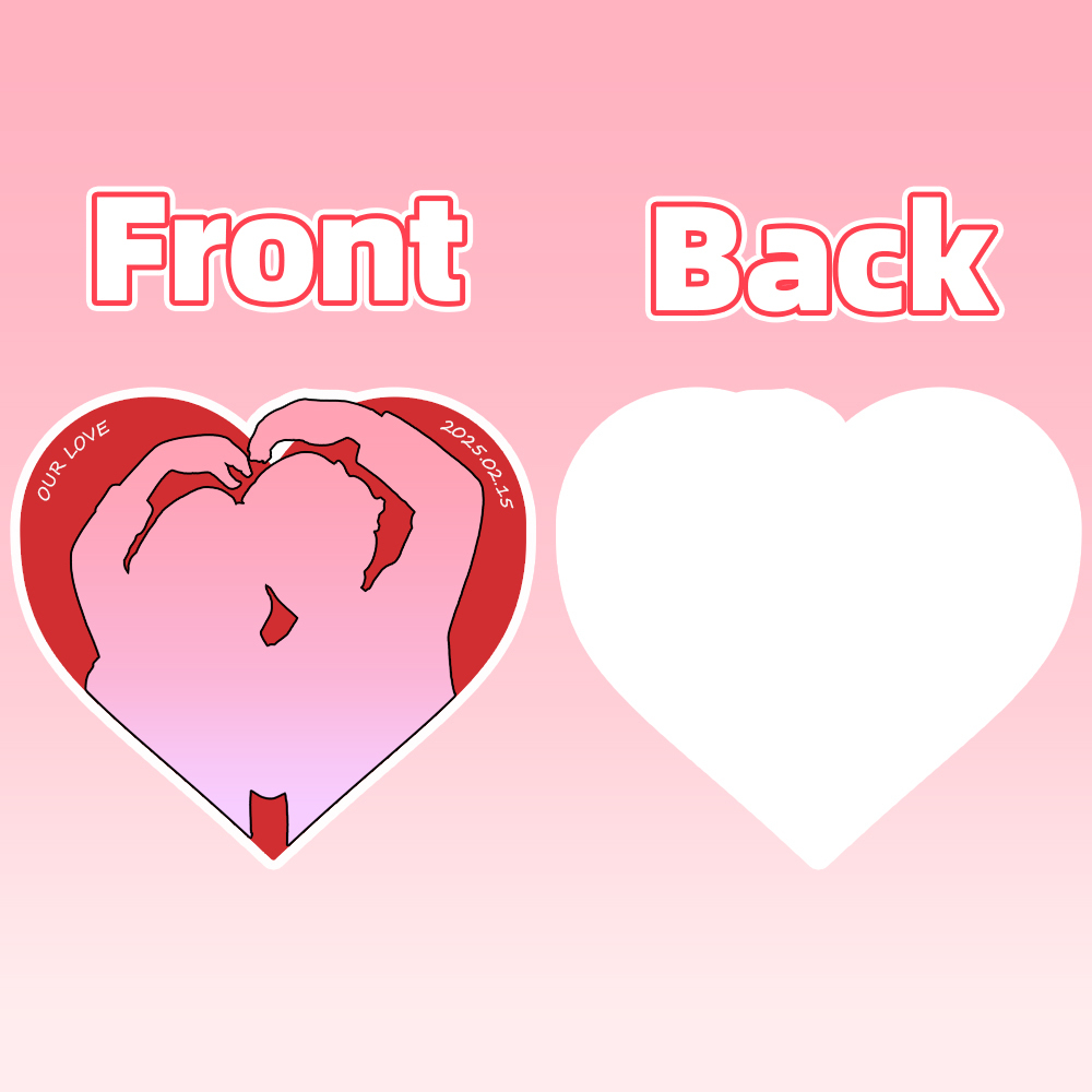 Custom Couple Photo Pillow – Red Heart-shaped Personalized Pillow For Valentine’s Day Gifts - NameNecklaceAU