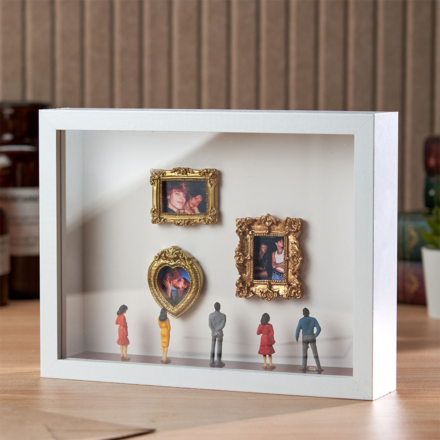 Museum of Us Frame Personalized Couples Gift for Her Cute Miniature Museum Gifts Meaningful Gift Valentine's Day Anniversary Gift -  NameNecklaceUK