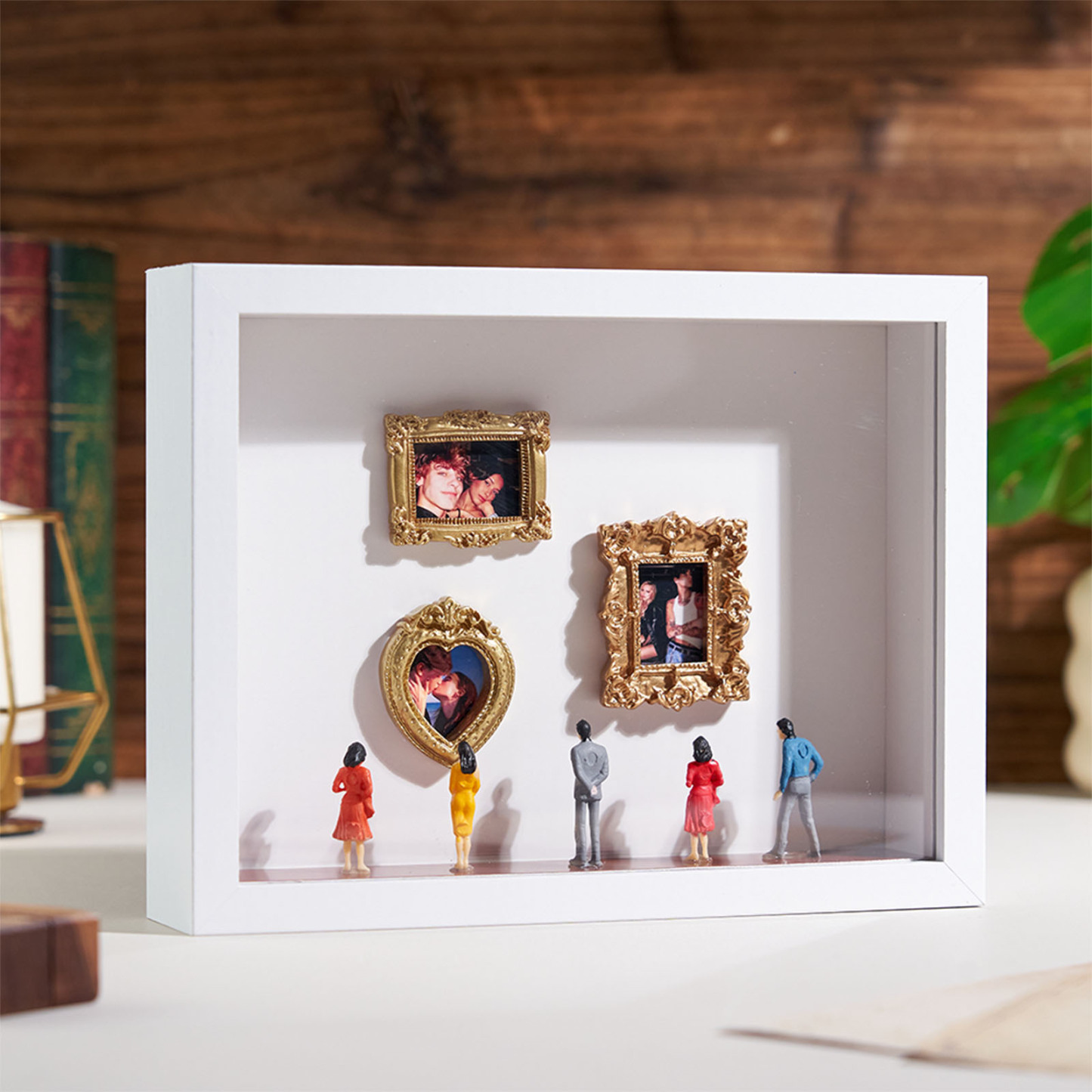 Museum of Us Frame Personalized Couples Gift for Her Cute Miniature Museum Gifts Meaningful Gift Valentine's Day Anniversary Gift -  NameNecklaceUK