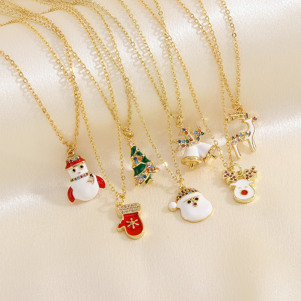 Christmas Multiple Style Christmas Themed Necklaces Perfect Holiday Christmas Gift for Women