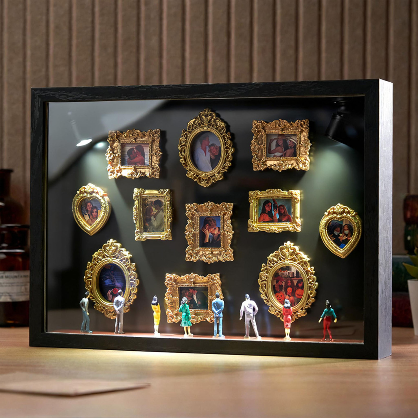 Museum of Us Frame Personalized Couples Gift for Her Cute Miniature Museum Gifts Meaningful Gift Valentine's Day Anniversary Gift -  NameNecklaceUK