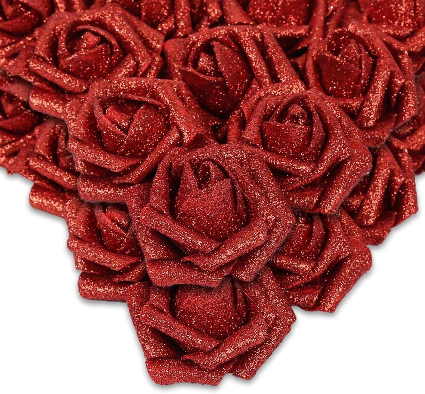Glitter Rose Bouquet Best Anniversary Gift for Her