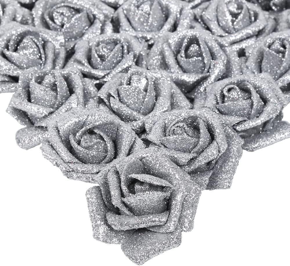 Glitter Rose Bouquet Best Anniversary Gift for Her