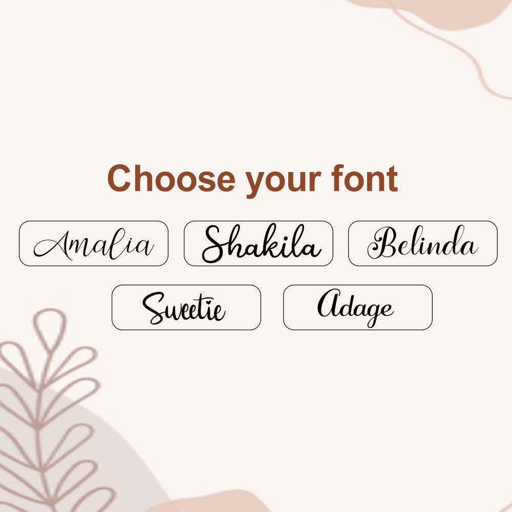 Personalized Name Flask with Birth Flower Custom Flask Gift for Bridesmaid Bachelorette Friends - yournamenecklaceuk