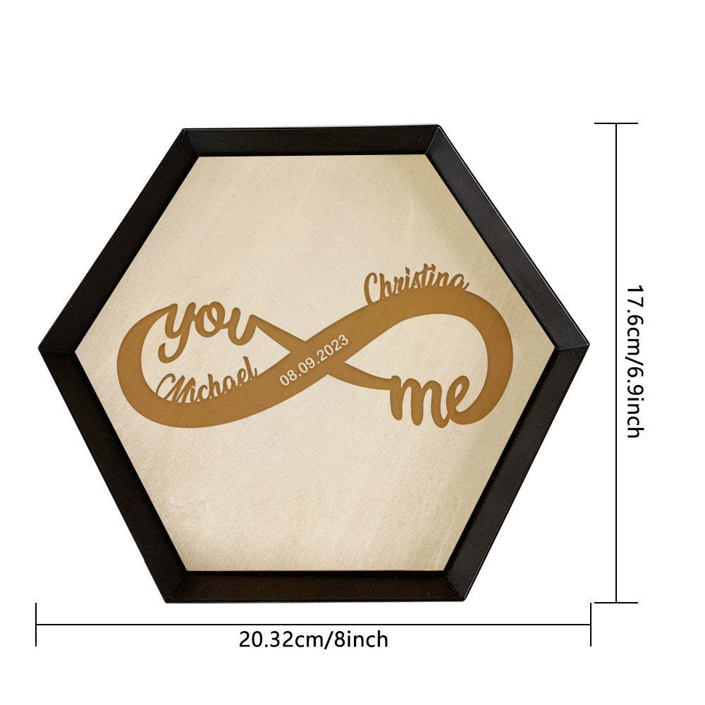 Custom Wood Jewelry Tray Engagement Jewelry Ring Holder Dish Home Decor Gift - yournamenecklaceuk