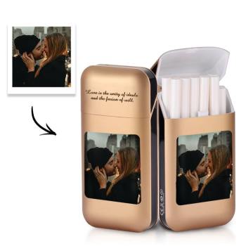 Personalised Cigarette Case with Engraved Photo Cigarette Case Best Gifts for Him - yournamenecklaceuk