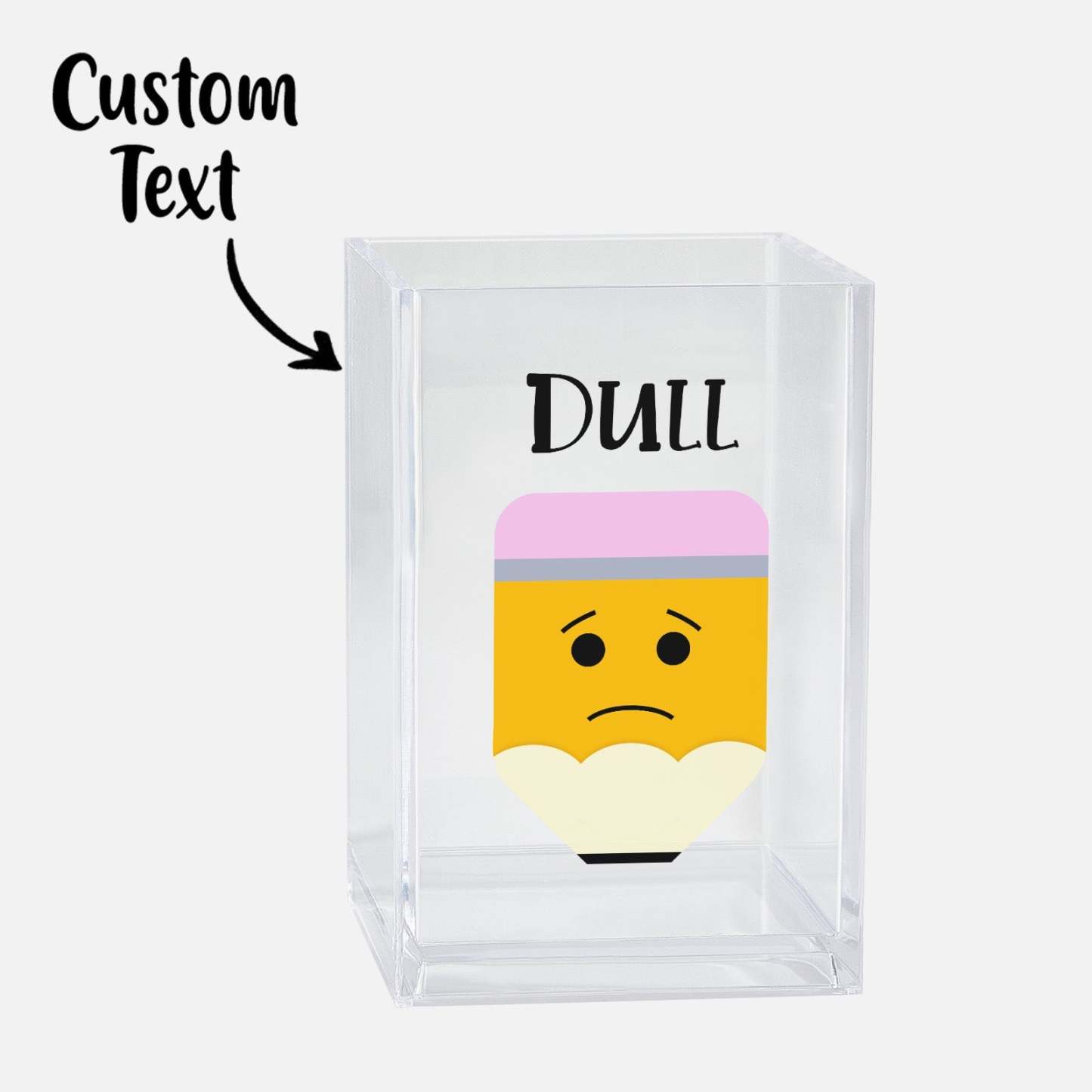 Sharp Dull Pencil Holders Teacher Appreciation Gift Classroom Supplies School Pencil Holders Teacher Gift - yournamenecklaceuk
