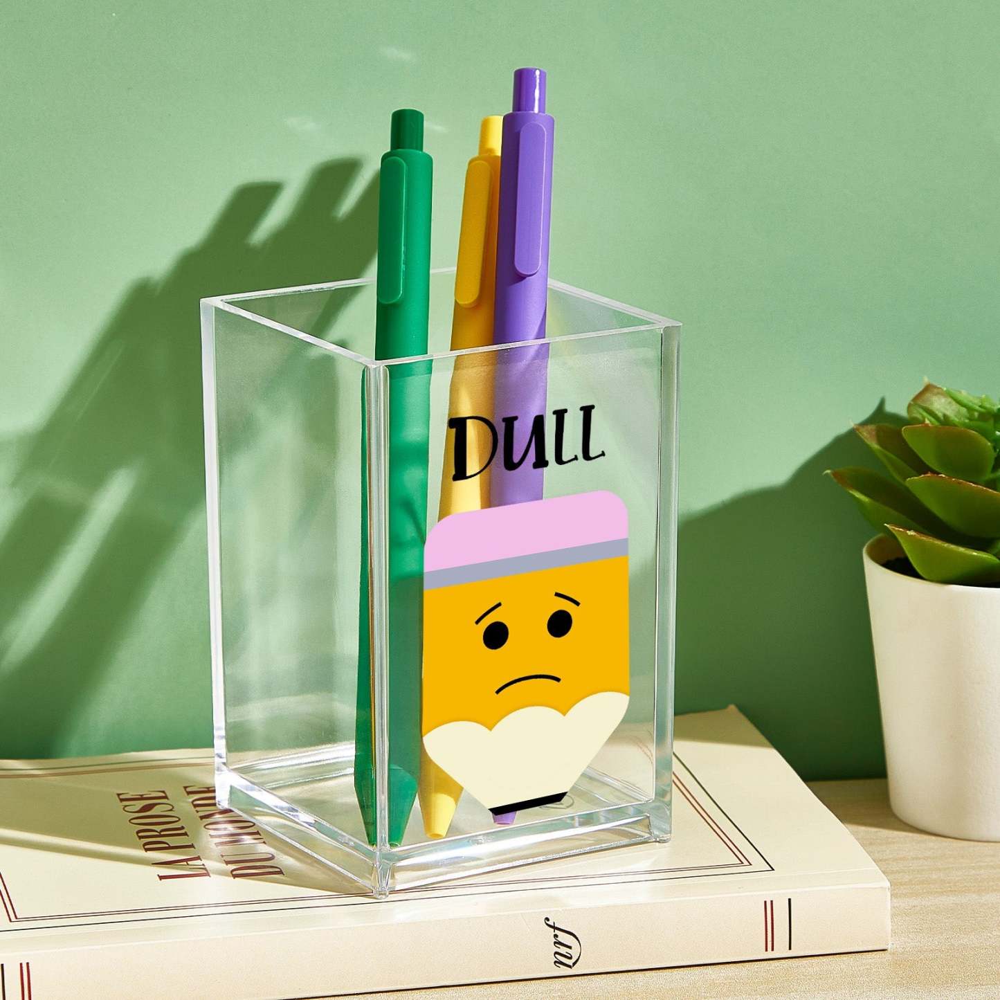 Sharp Dull Pencil Holders Teacher Appreciation Gift Classroom Supplies School Pencil Holders Teacher Gift - yournamenecklaceuk