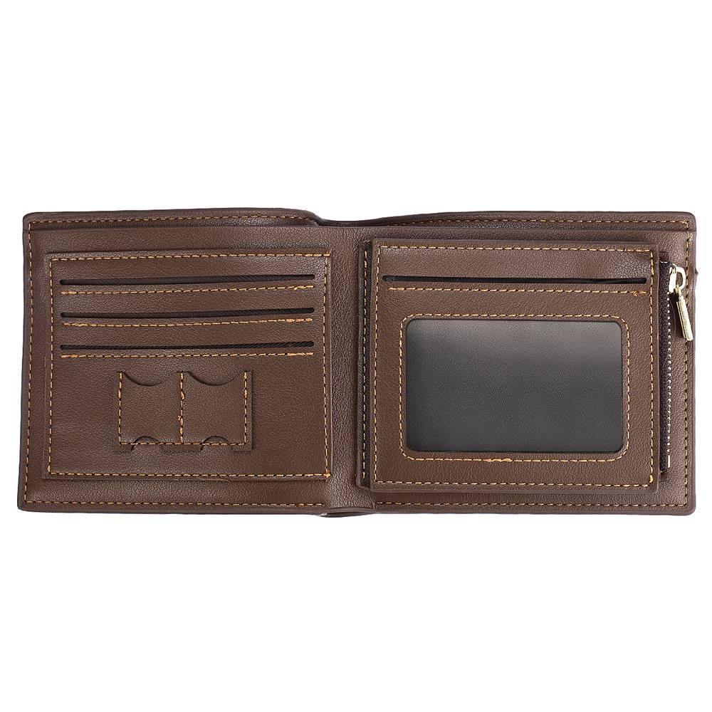 Father's Day Gifts - Photo Engraved Wallet Gift for Men - yournamenecklaceuk