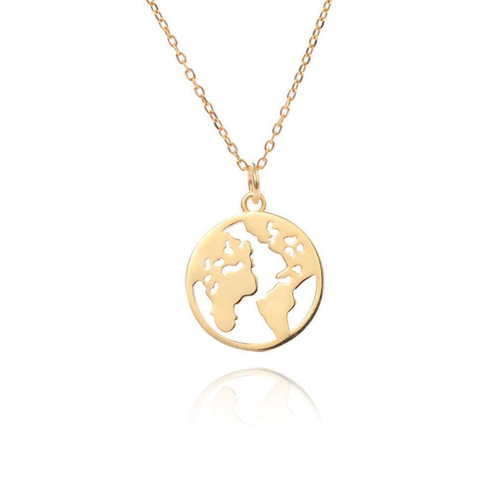 Your Map of The World Necklace - soufeelus