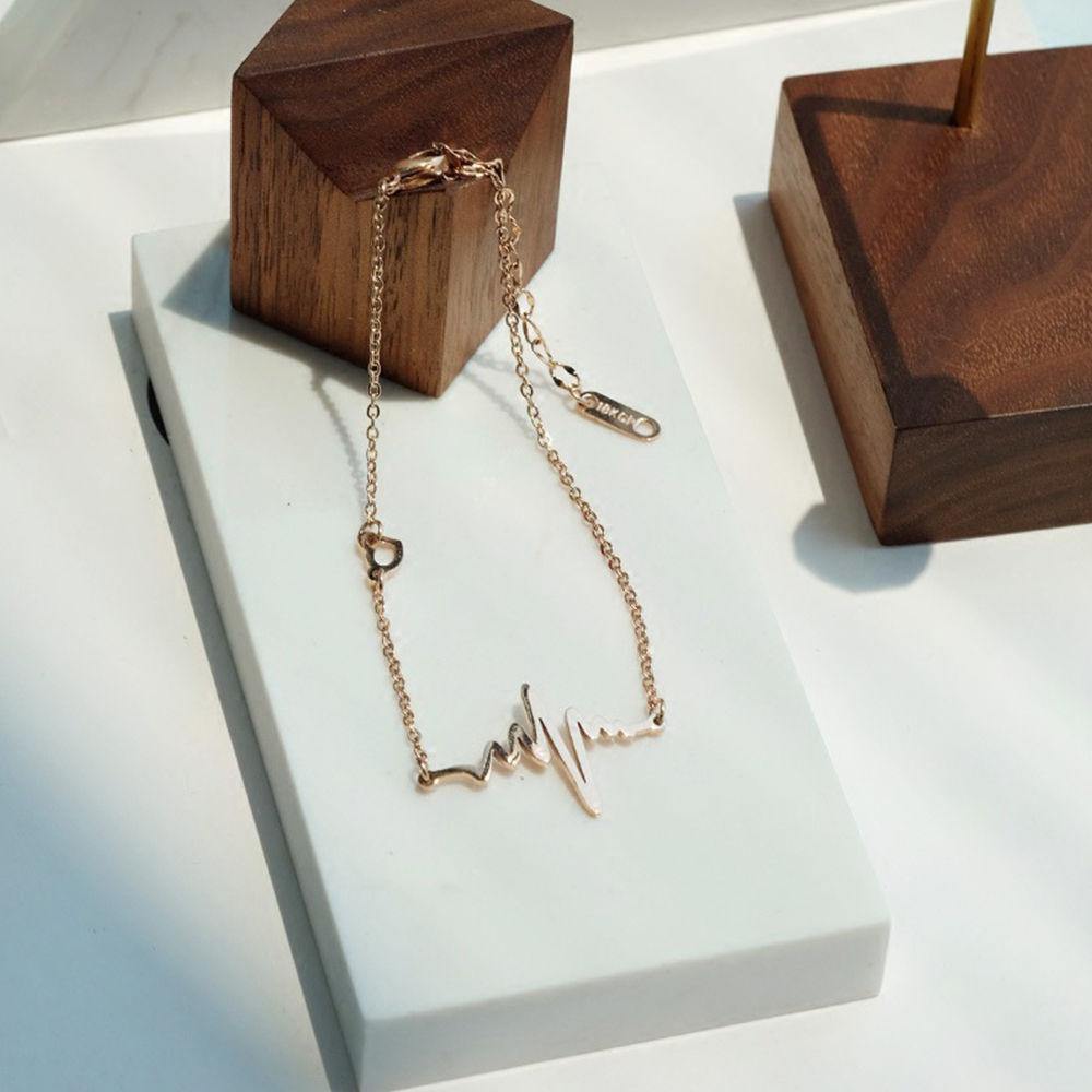 Electrocardiogram Anklet-yournamenecklaceuk