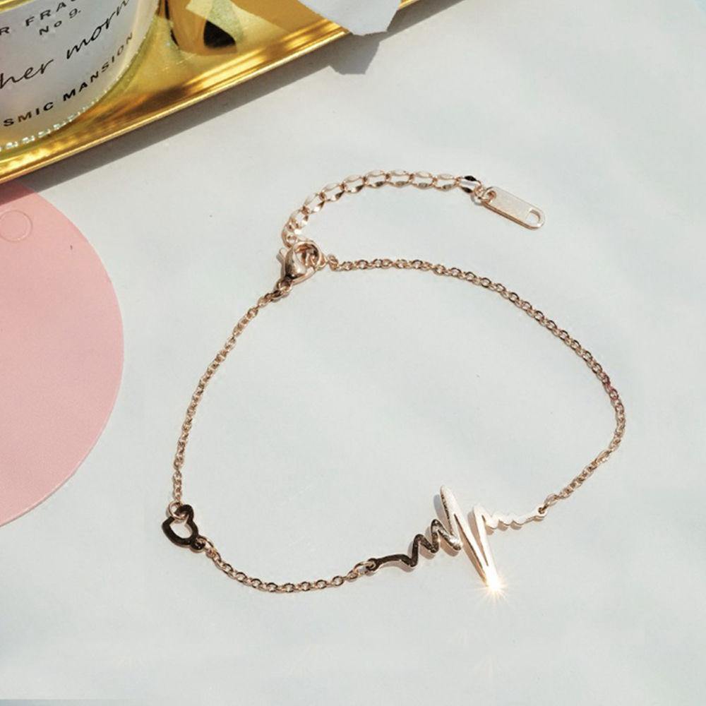 Electrocardiogram Anklet-yournamenecklaceuk