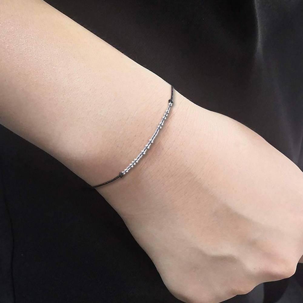 Hope Bracelet, Morse Code Bracelet - yournamenecklace