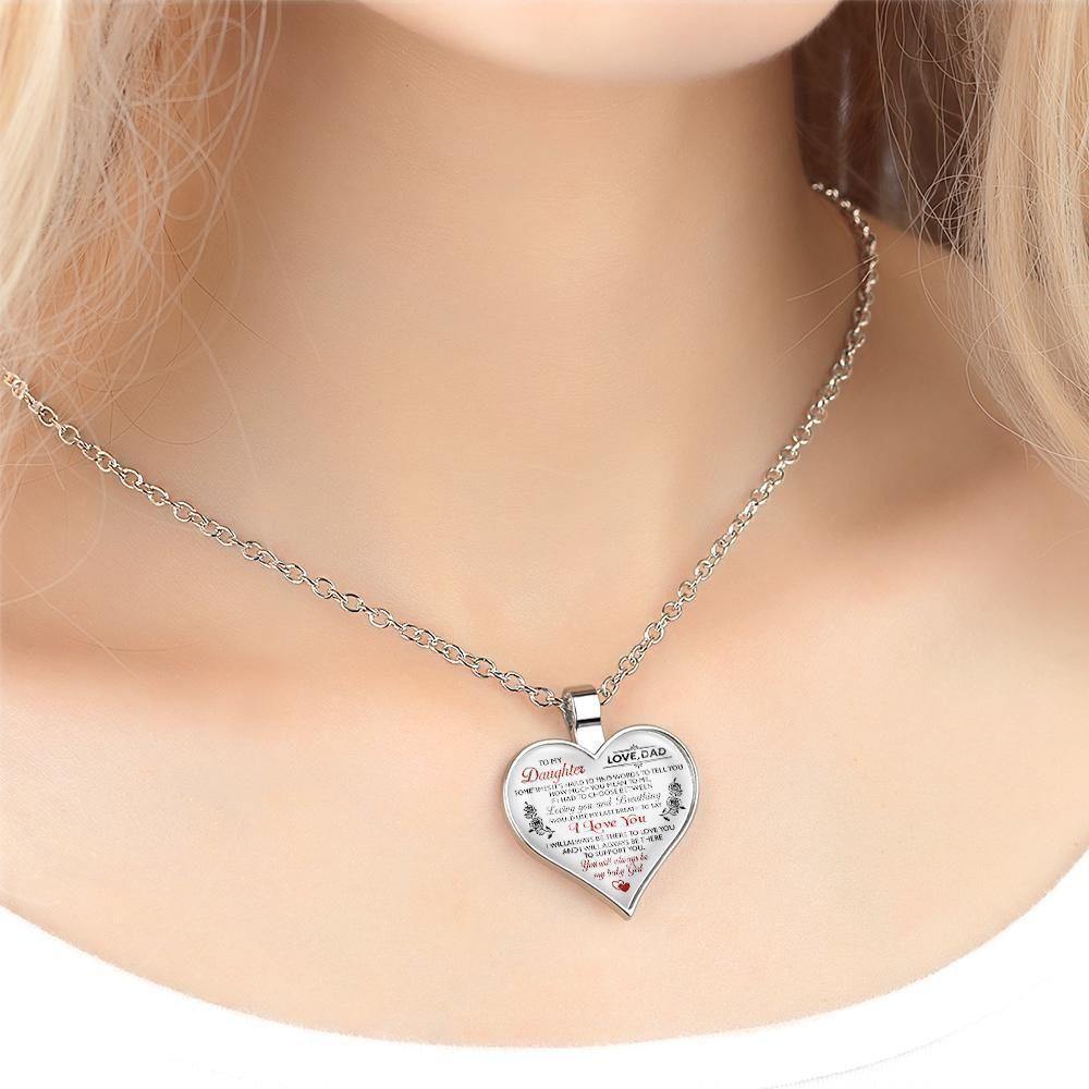 Heart Necklace A Unique and Thoughtful Gift Father's Gift - soufeelus
