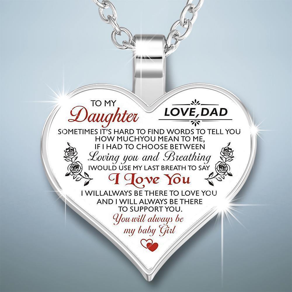 Heart Necklace A Unique and Thoughtful Gift Father's Gift - soufeelus