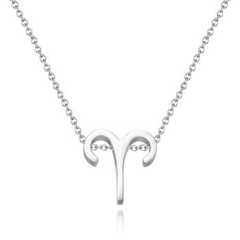 Twelve Constellation Necklace-Aries-Anti-oxidation Stainless Steel - soufeelus