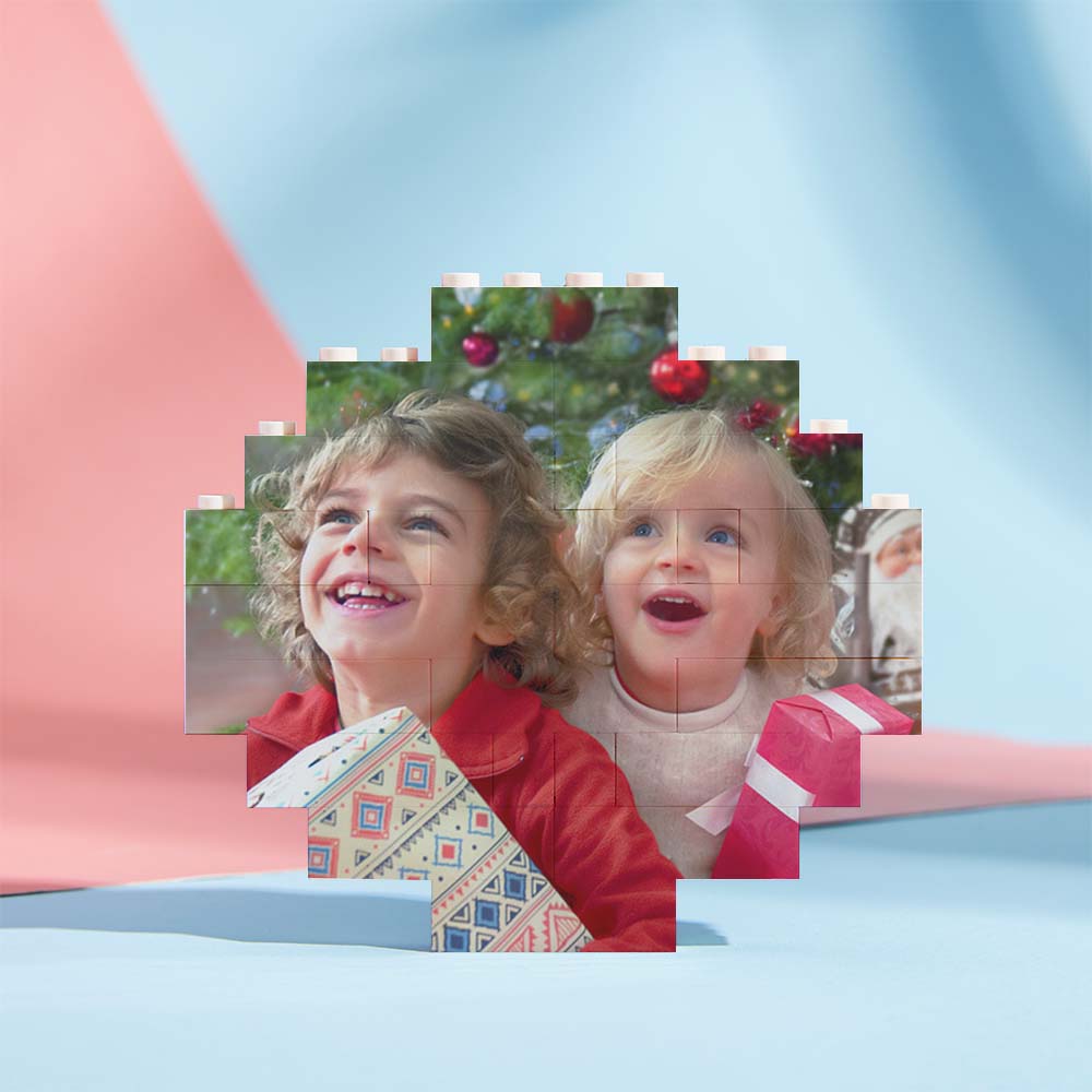 Personalized Gift Custom Spotify Code Personalized Brick Round Building Photo Block Frame