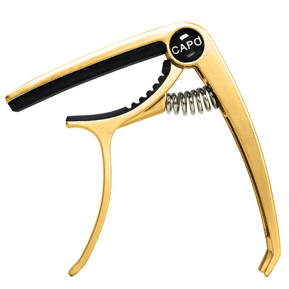 Personalized Metal Guitar Capo with Wood Grain, Custom Message, Engraved Guitar Pick, Birthday Gift, Fathers days Gift for Guitarists -  NameNecklaceUK