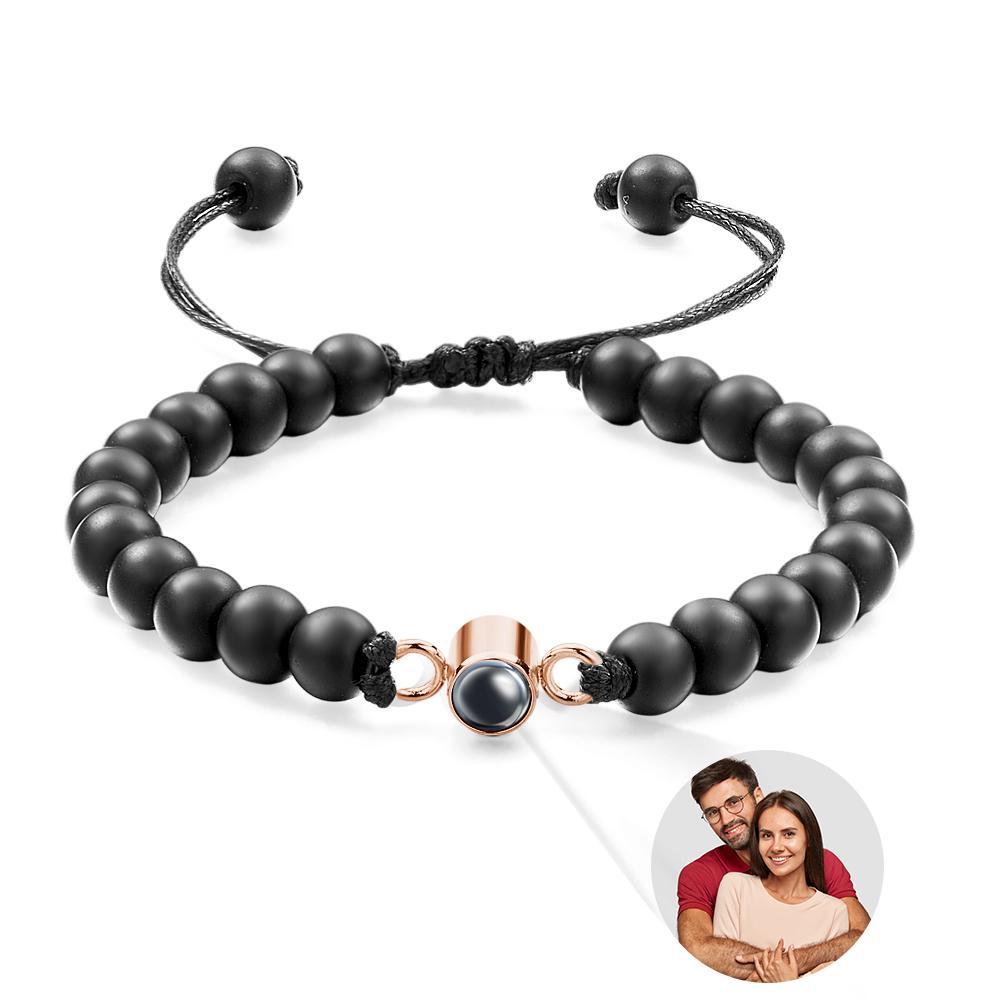 Custom Projection Bracelet Unique Romantic Couple Gift - yournamenecklaceuk