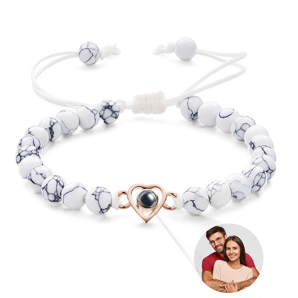 Custom Projection Bracelet Unique Romantic Couple Gift - yournamenecklaceuk