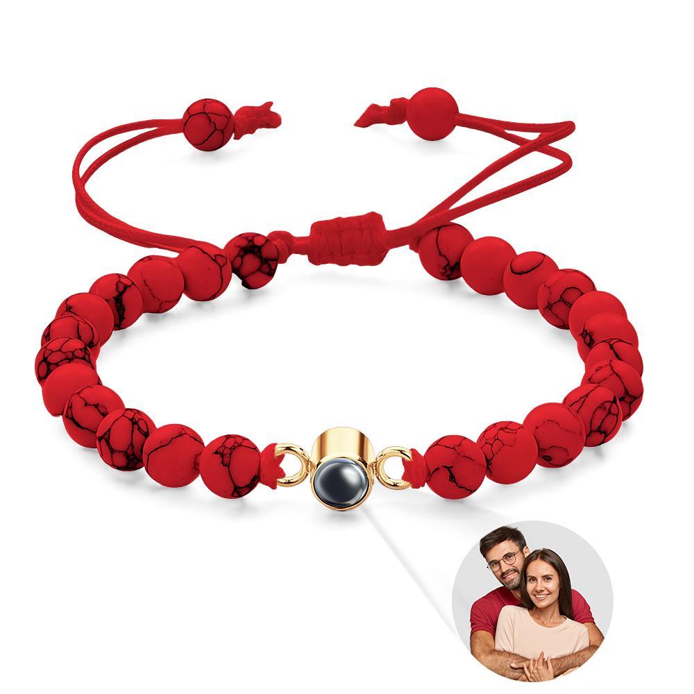 Custom Projection Bracelet Unique Romantic Couple Gift - yournamenecklaceuk