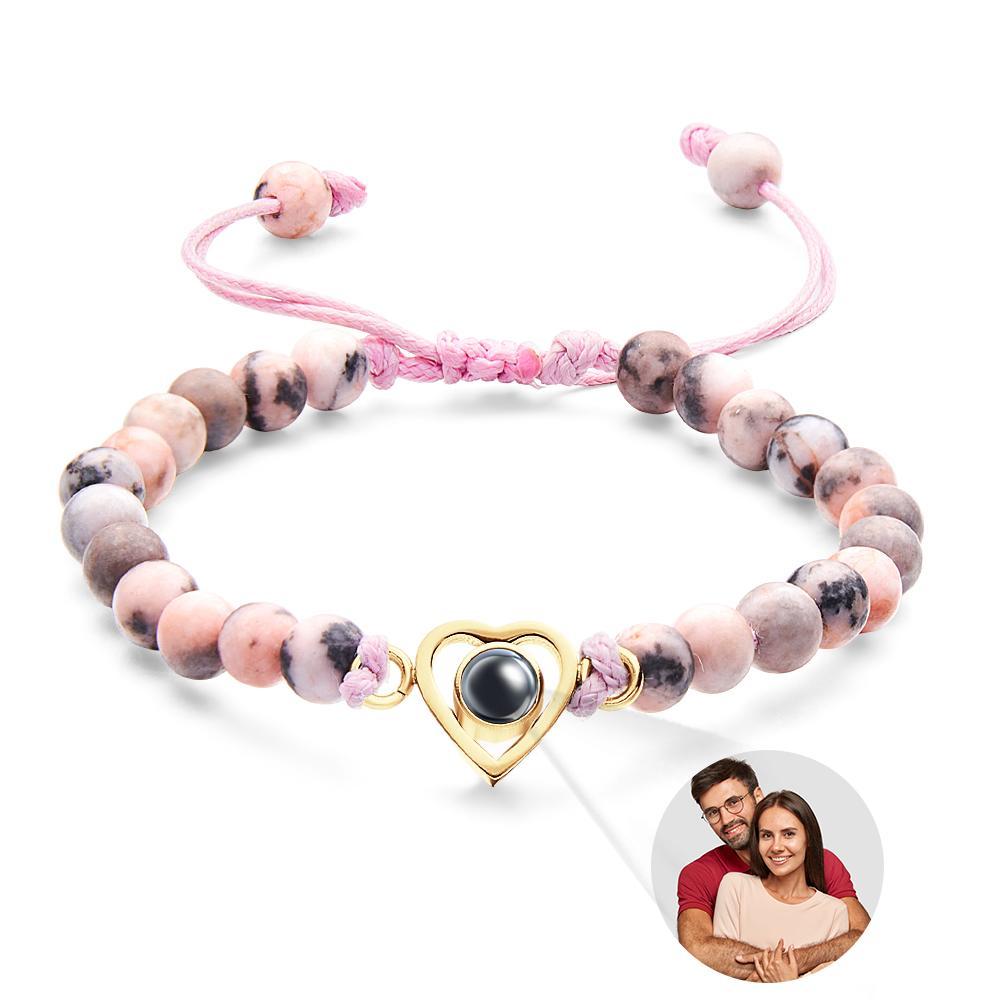 Custom Projection Bracelet Unique Romantic Couple Gift - yournamenecklaceuk