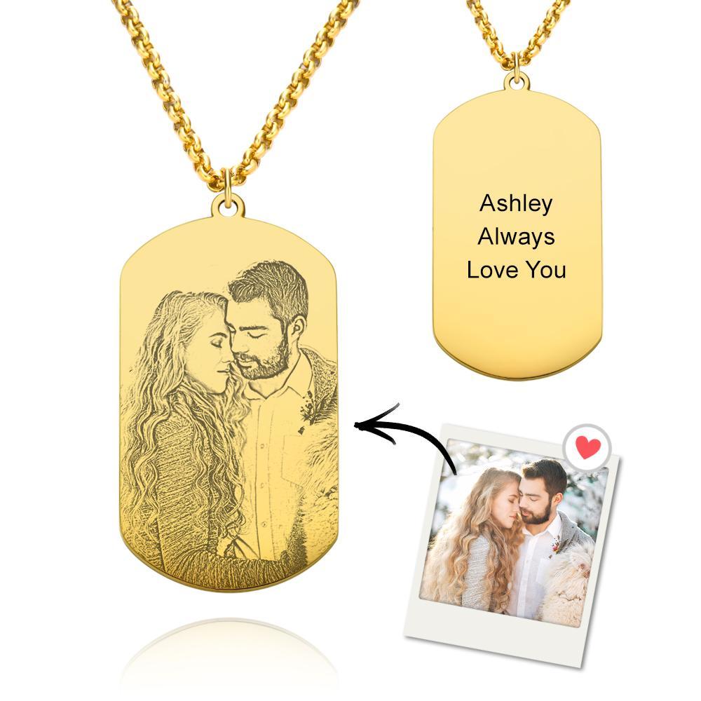 Custom Photo Pendant Necklace Personalized Picture Necklace|Gift For Girlfriend|Gift For Women