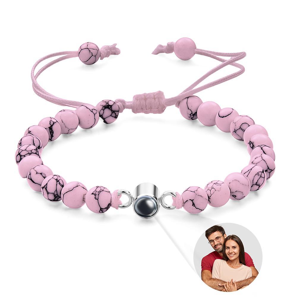 Custom Projection Bracelet Unique Romantic Couple Gift - yournamenecklaceuk