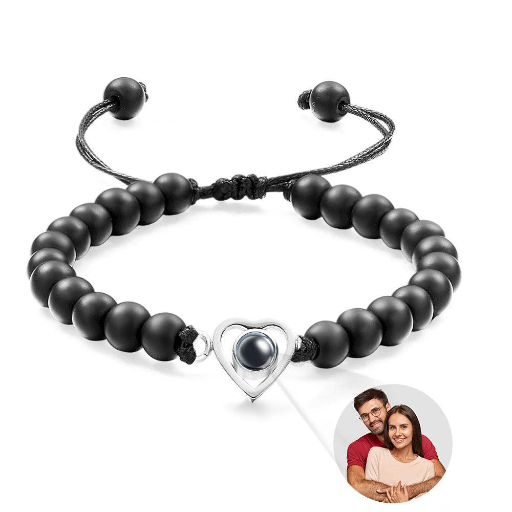 Custom Projection Bracelet Unique Romantic Couple Gift - yournamenecklaceuk
