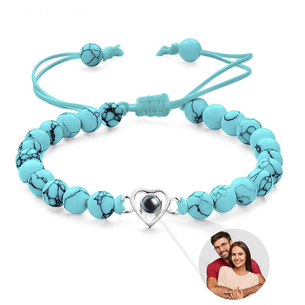 Custom Projection Bracelet Unique Romantic Couple Gift - yournamenecklaceuk