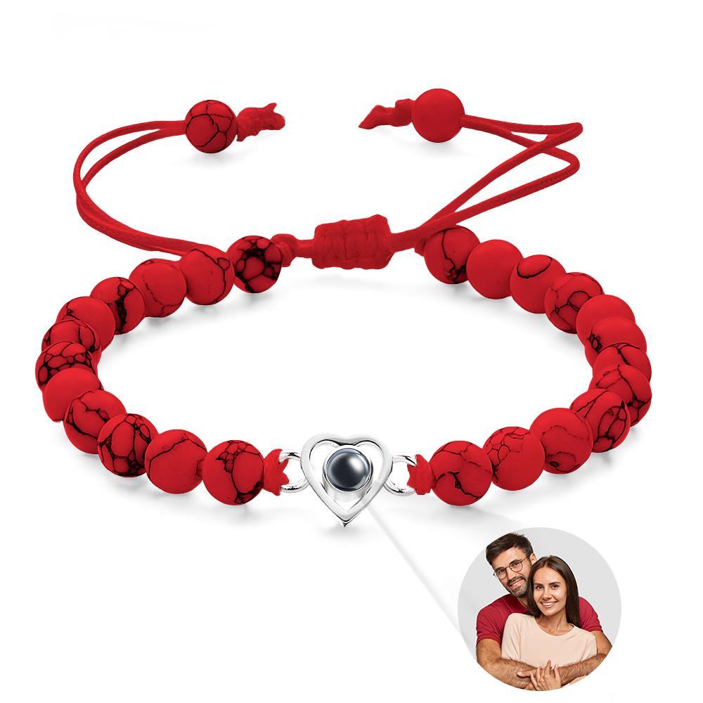 Custom Projection Bracelet Unique Romantic Couple Gift - yournamenecklaceuk