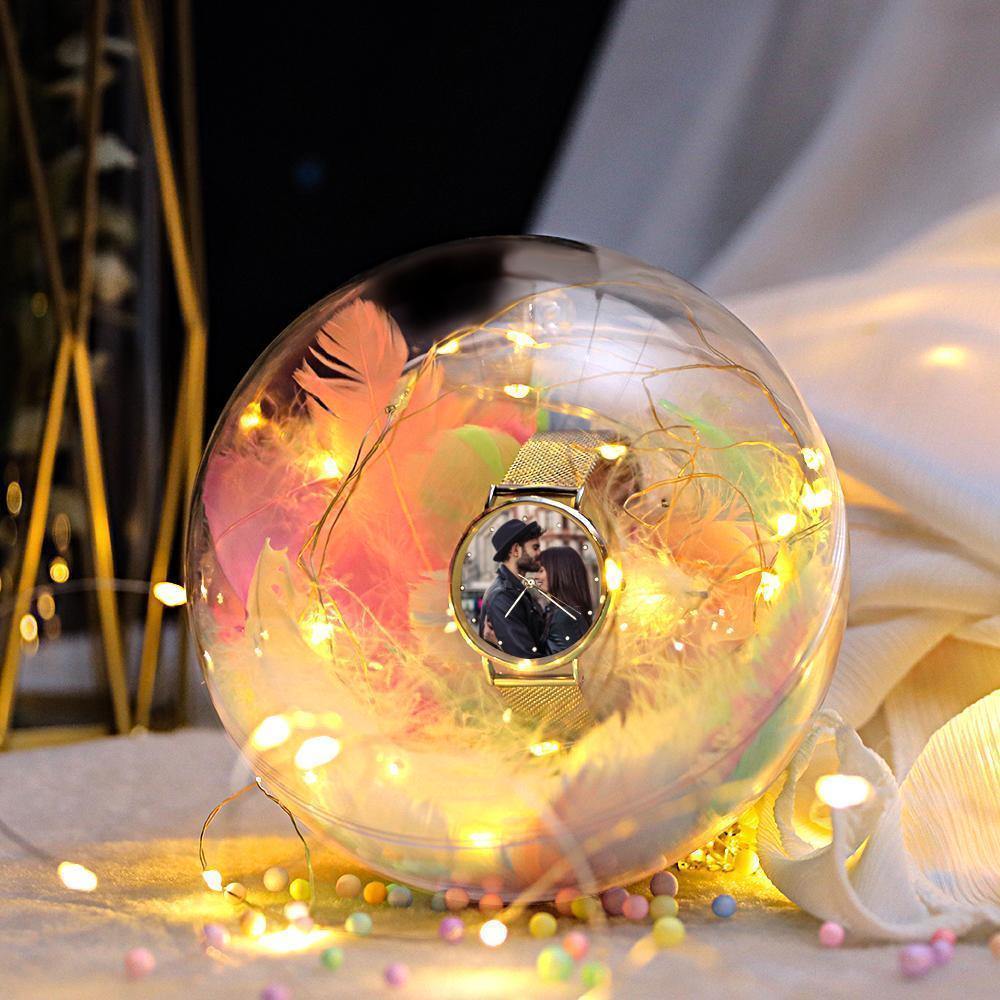 Transparent Plastic Ball Light String Macaron Mix Feather Three-piece Suit Creative Gift Combination - yournamenecklaceuk