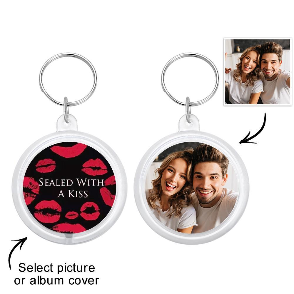 Custom NFC Music Keychain Creative DIY Photo Gifts - yournamenecklaceuk