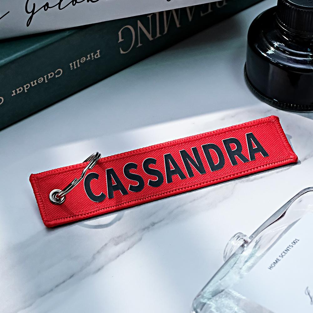 Custom Engraved Keychains Bag Ornaments Fashion Trend Gifts - yournamenecklaceuk