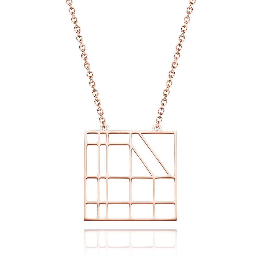 Custom Map Necklace Create Exclusive Map Unique Gifts - yournamenecklaceuk