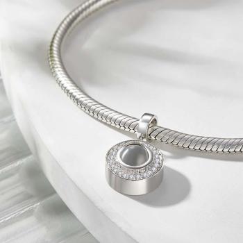 Custom Projection Charm Creative Diamond Design Gifts for Couple - yournamenecklaceuk