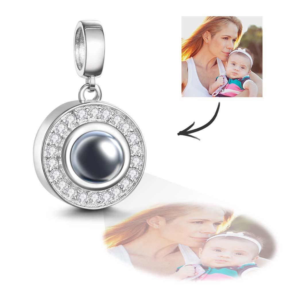 Custom Projection Charm Creative Diamond Design Gifts for Couple - yournamenecklaceuk