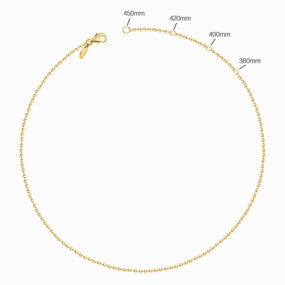 Vintage Embossed Mirror Photo Necklace 14k Gold Plated - yournamencklaceuk