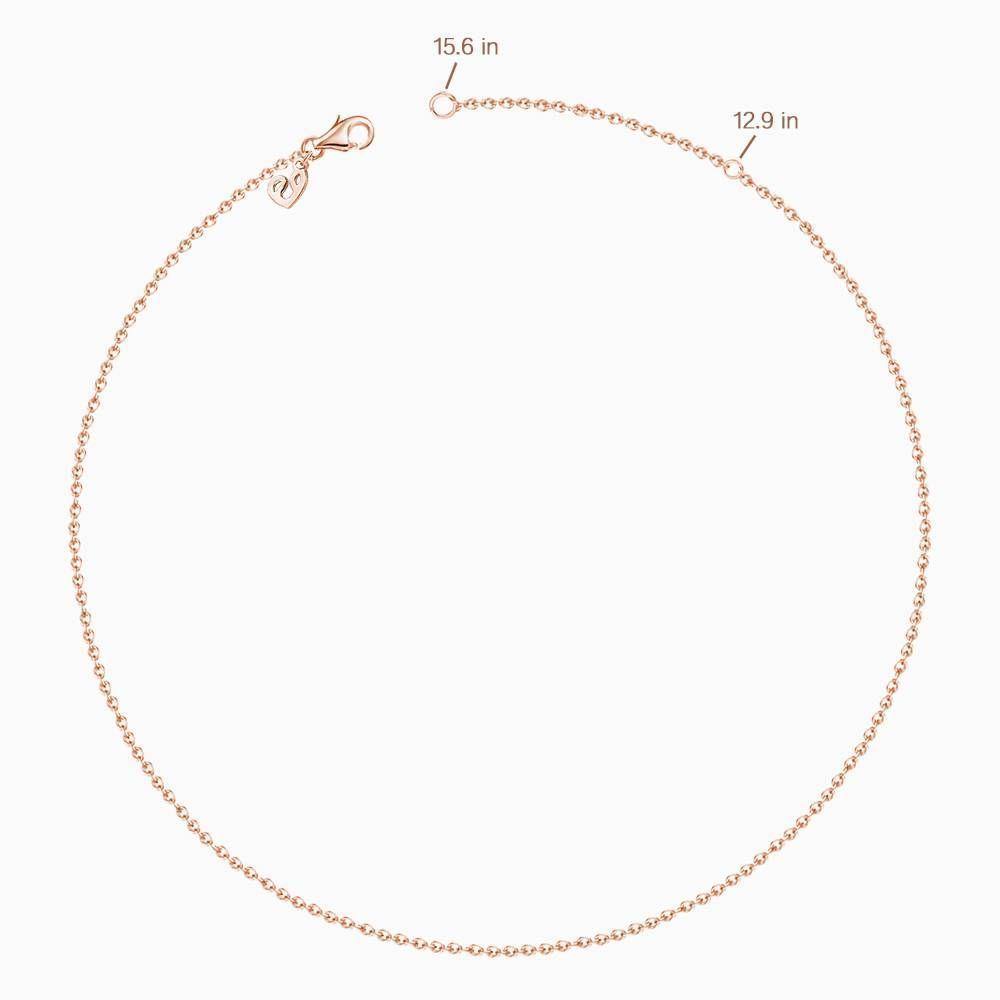 Children's Infinity Name Necklace Rose Gold Plated - yournamencklaceuk