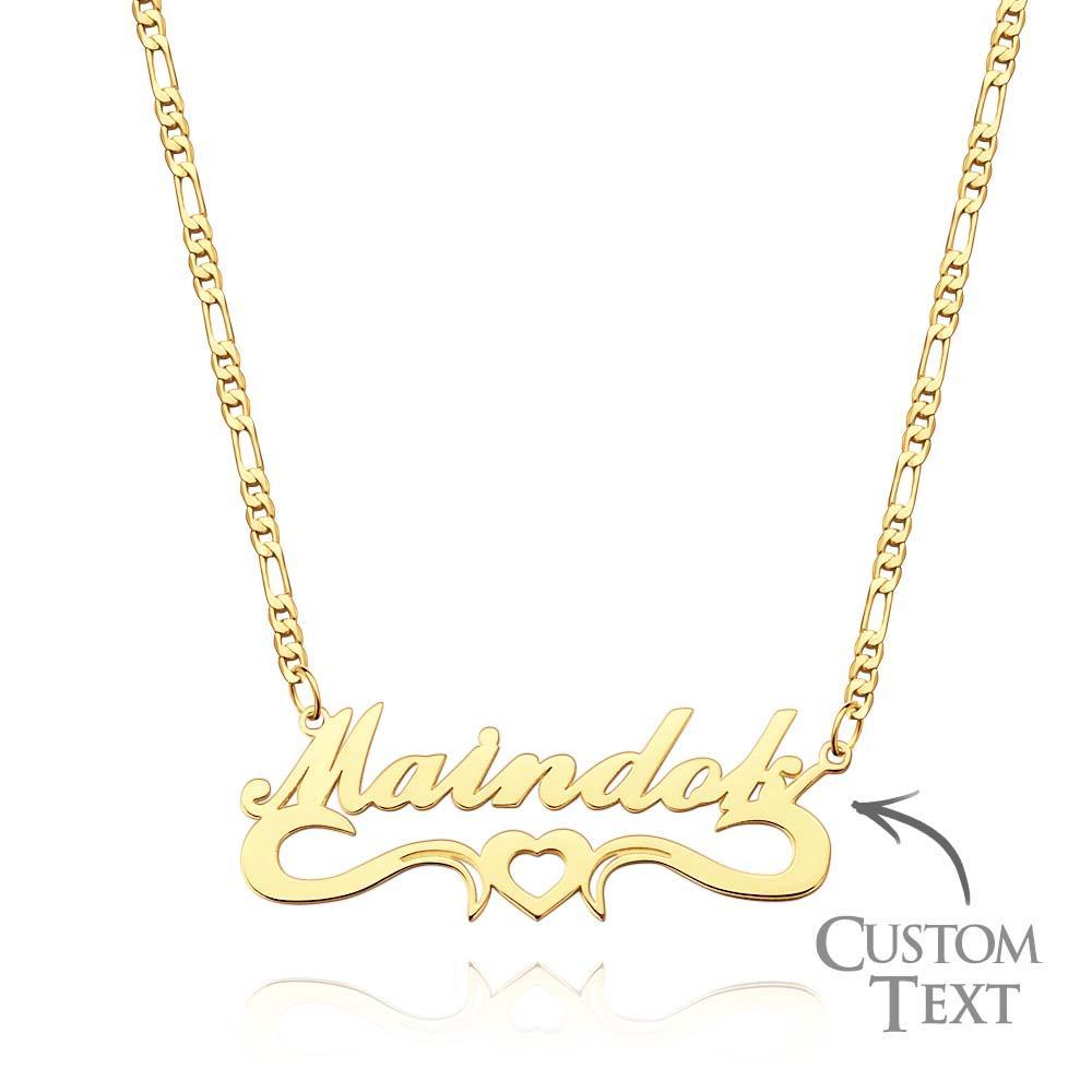 Personalized Name Necklace Hip Hop Simple Necklace Jewelry Gifts for Men - yournamenecklaceuk
